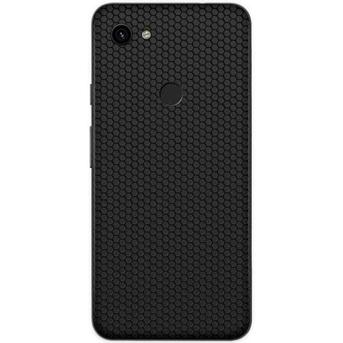 Specialty Vinyl Black Hex Texture Google Pixel 3a XL Skin